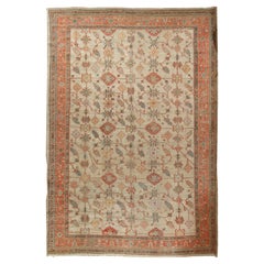 Antique Turkish Oushak Rug, 13' x 19'