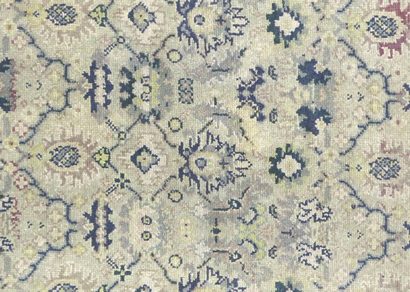 Ancien tapis turc Oushak - 13'2