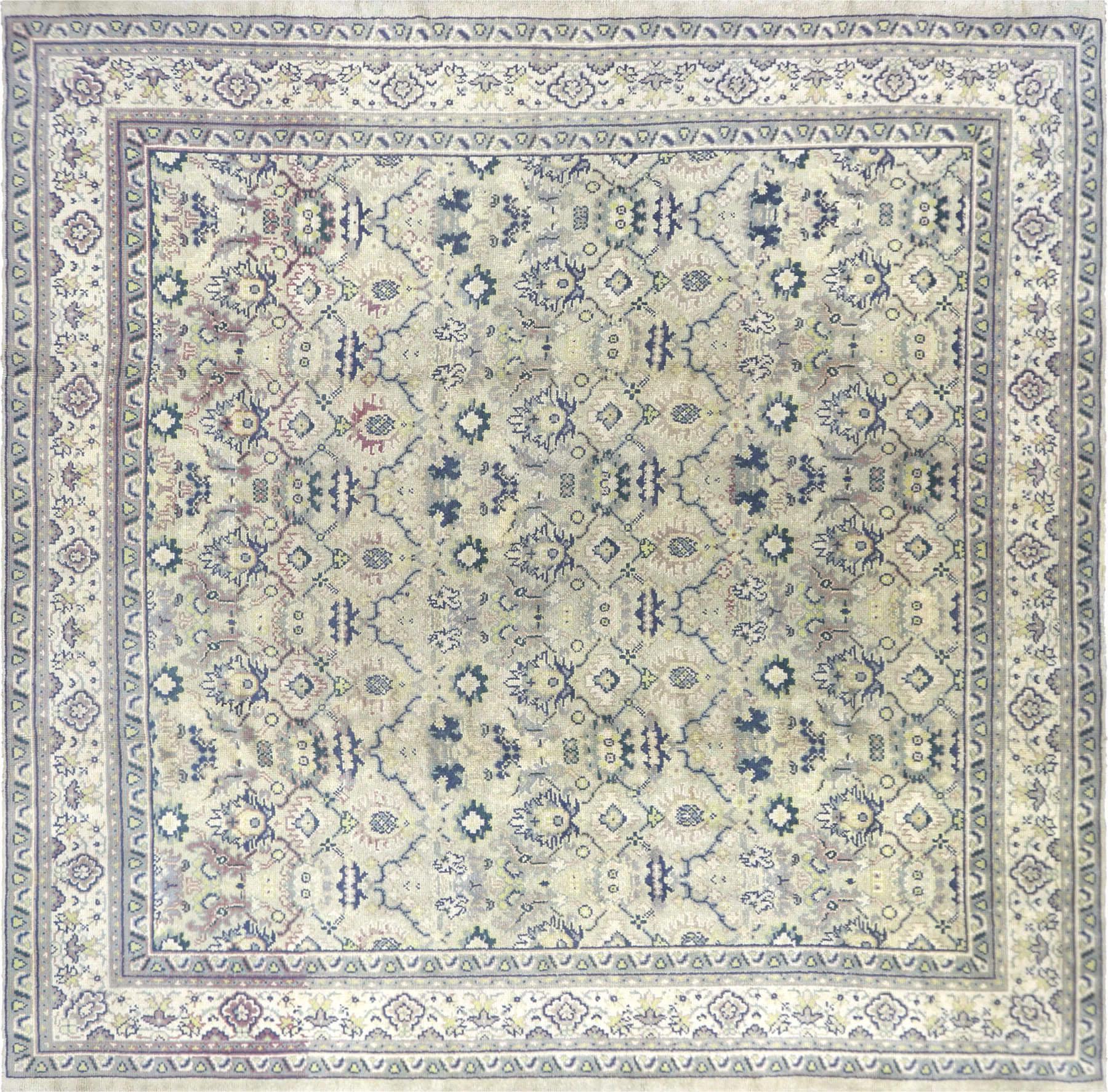 Ancien tapis turc Oushak - 13'2