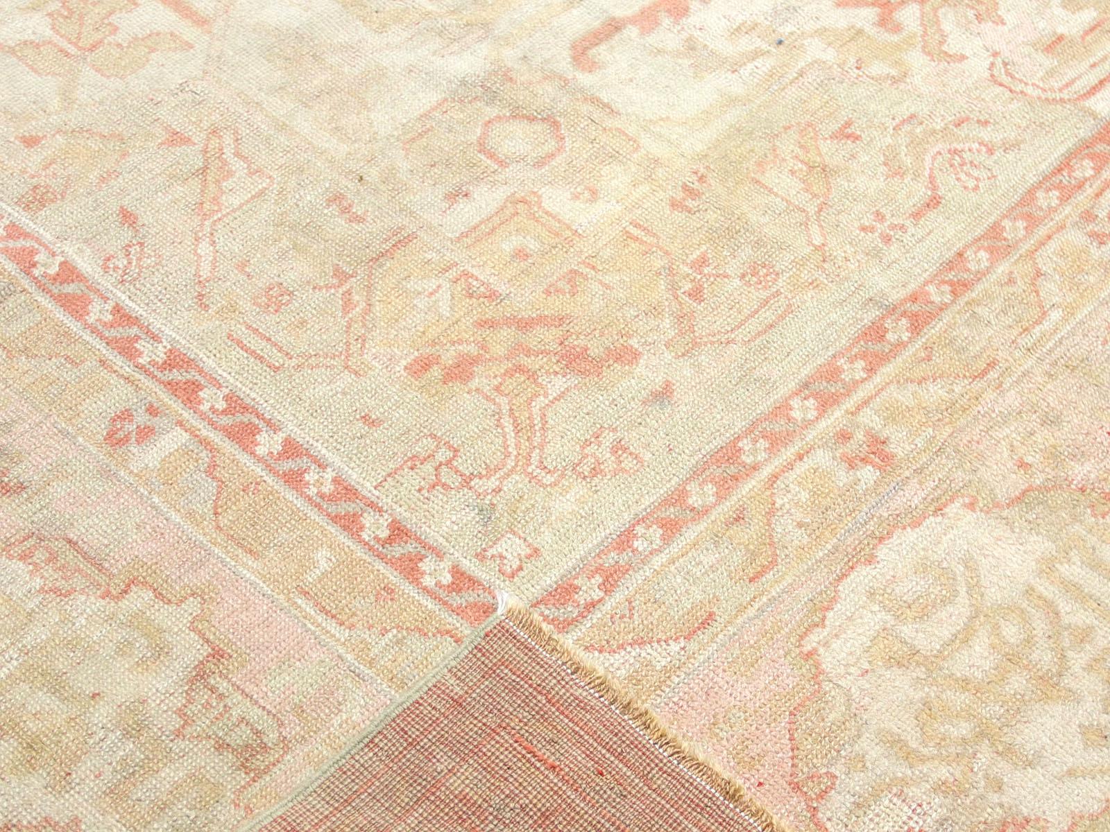 Antique Turkish Oushak Rug - 14'8