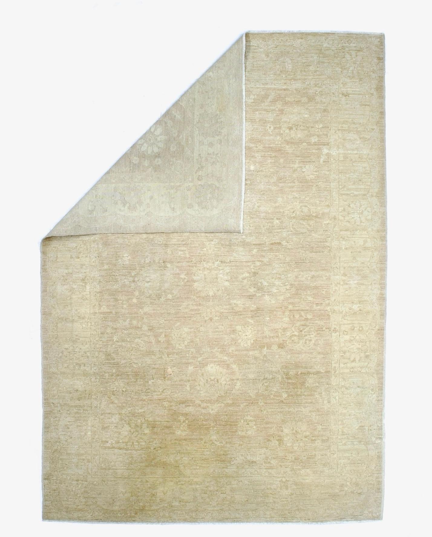 Antiker türkischer Oushak-Teppich 6'0