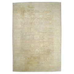 Antique Turkish Oushak Rug 6’0" x 8’8"