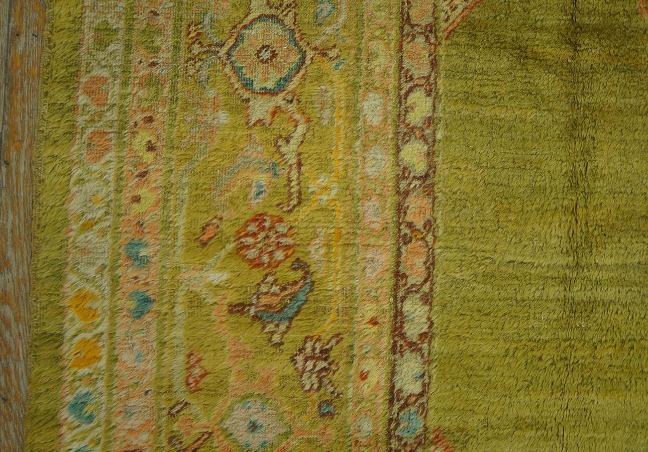 Ancien tapis turc Oushak 7' 8'' x 13' 0'' en vente 3
