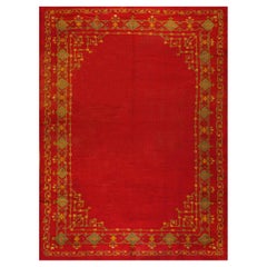 Antique Late 19th Century Turkish Oushak Carpet ( 9'10'' x 13'3'' - 300 x 405 )