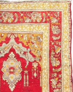 Turkish Oushak Rug, c. 1900