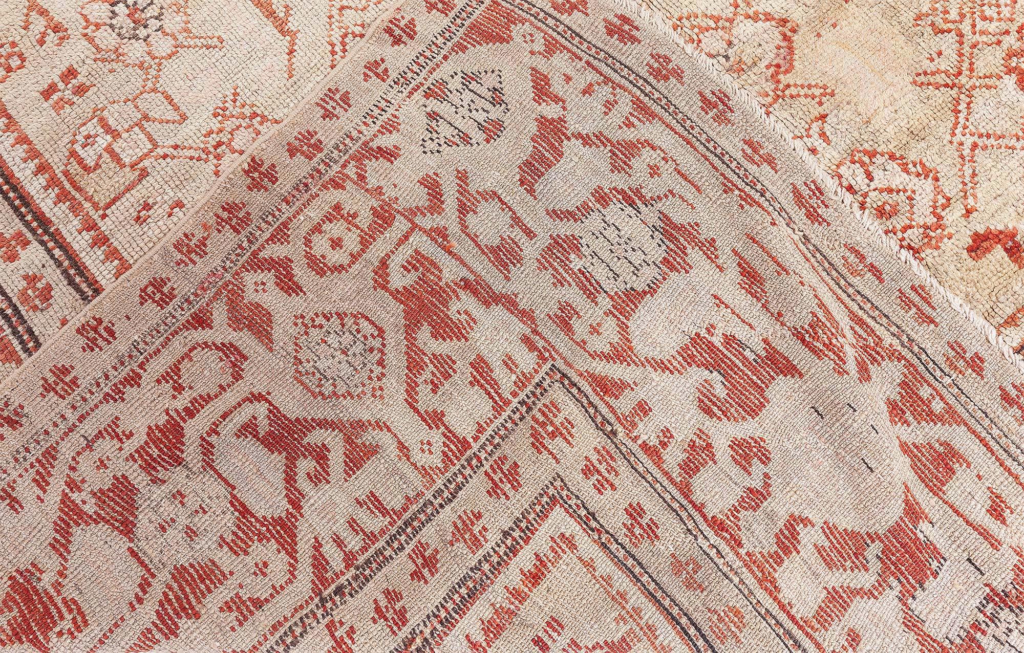 Antiker türkischer Oushak-Teppich Doris Leslie Blau im Angebot 3