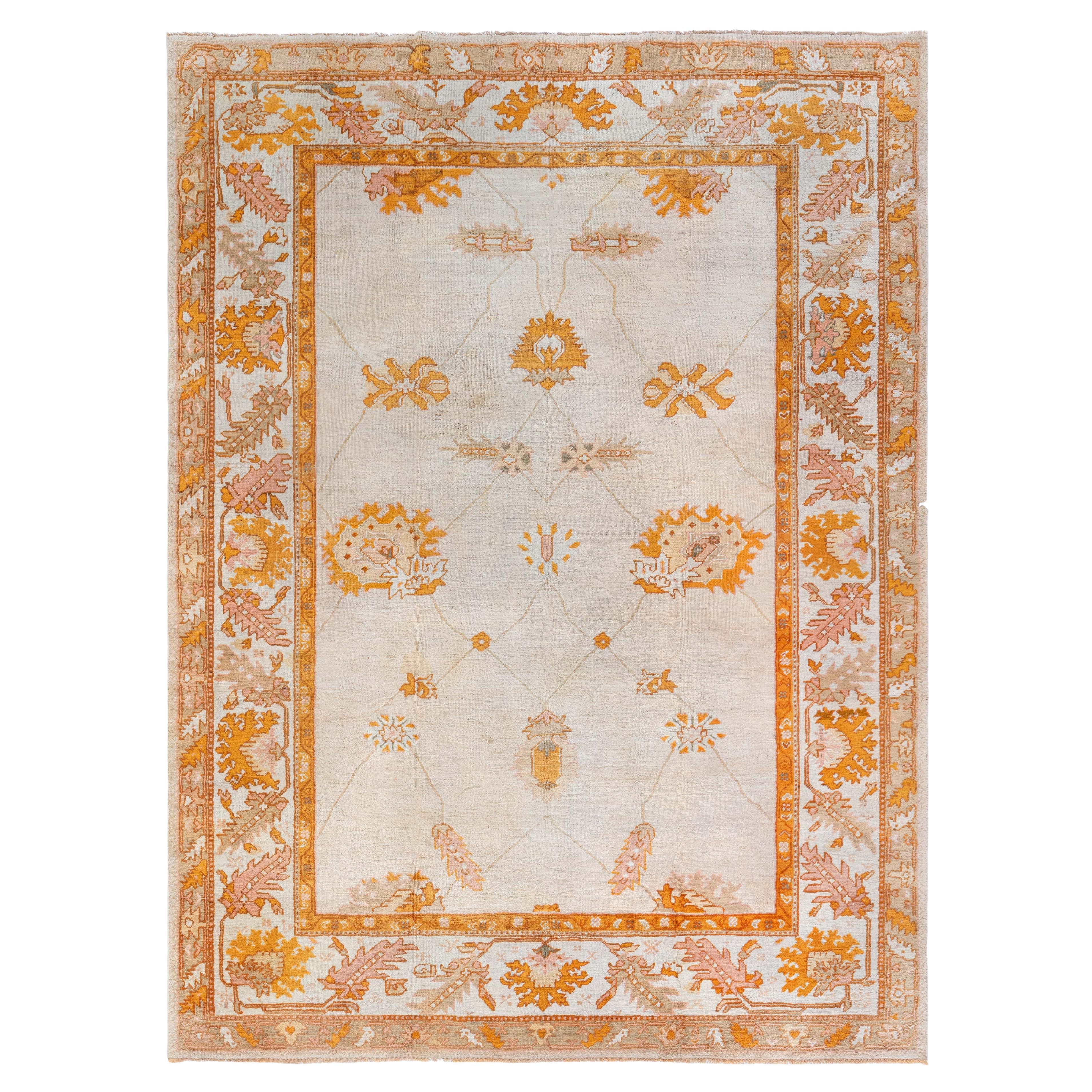 Antique Turkish Oushak Rug Doris Leslie Blau