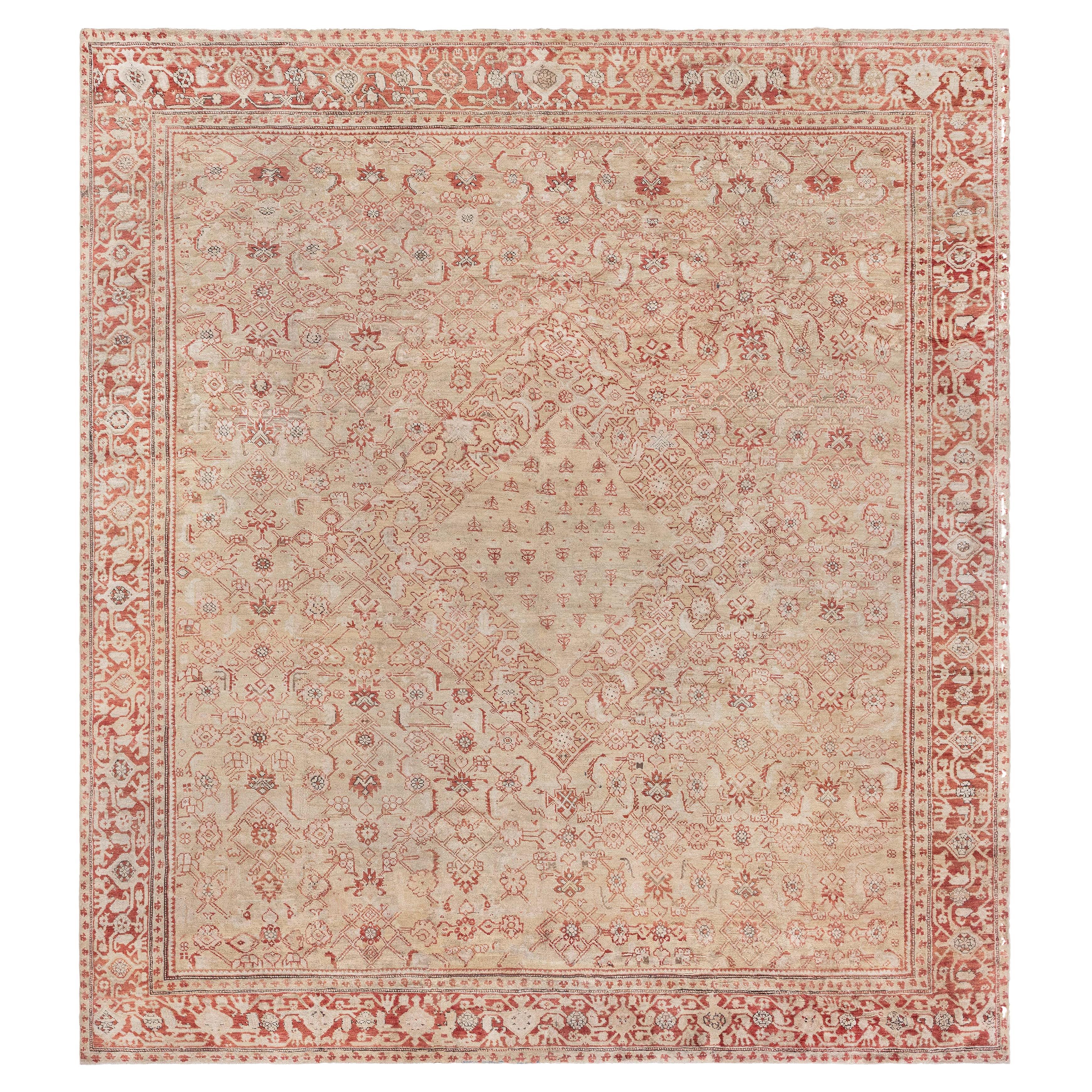 Antique Turkish Oushak Rug Doris Leslie Blau