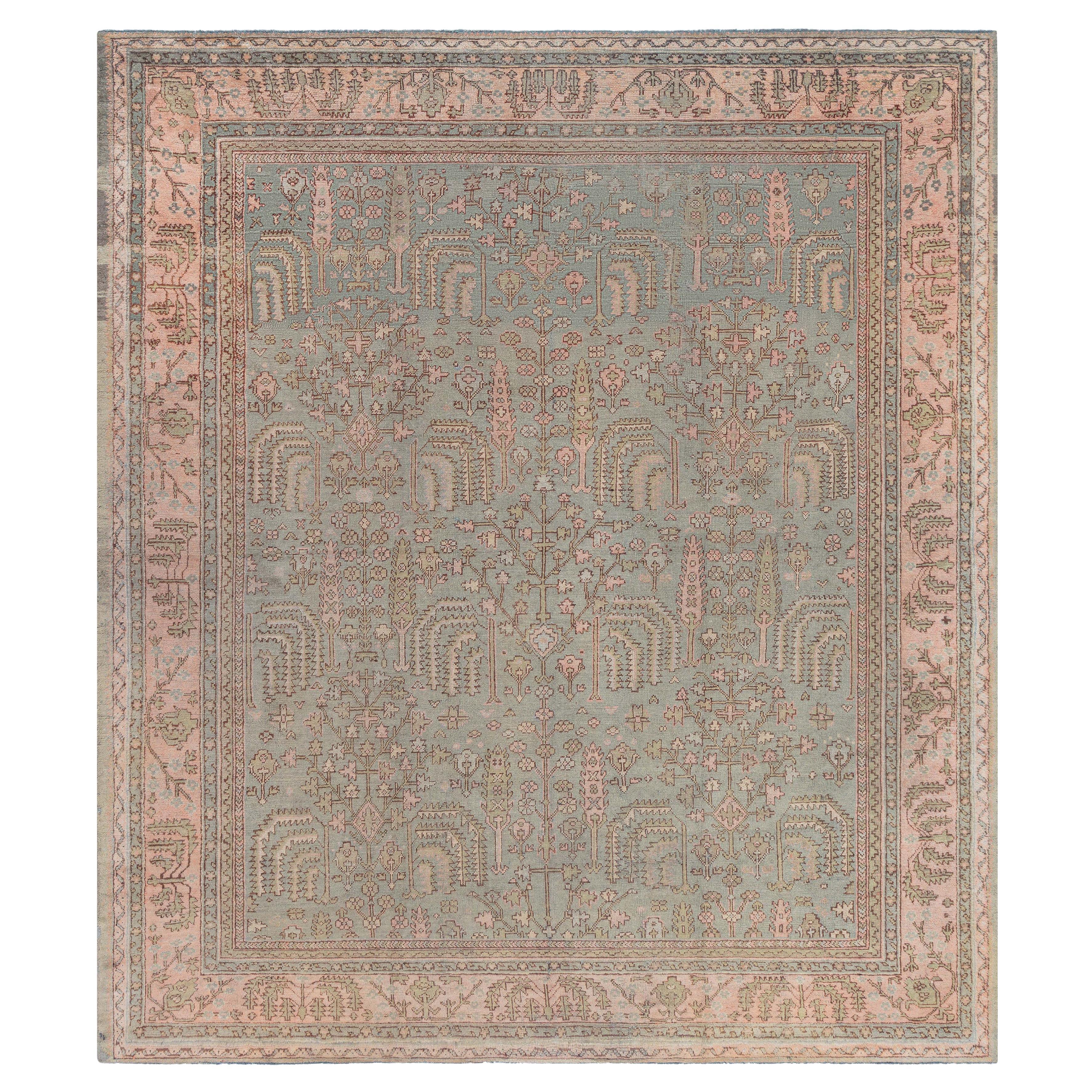 Antique Turkish Oushak Rug Doris Leslie Blau