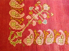 Antique Turkish Oushak Rug