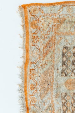 Antique Turkish Oushak Rug