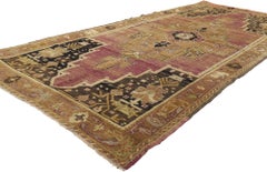 Antique Turkish Oushak Rug