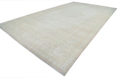 Antique Turkish Oushak Rug