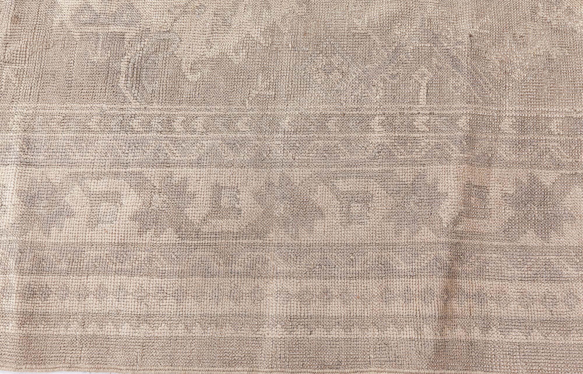 Doris Leslie Blau Alfombra turca antigua Oushak Anudado a mano en venta