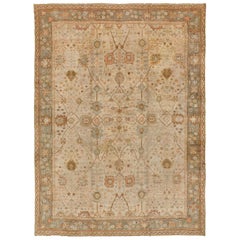 Antique Turkish Oushak Rug