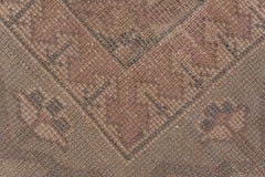 Antique Turkish Oushak Rug, Light Pink & Light Blue Accents, circa 1920s