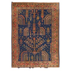 Antique Turkish Oushak Rug - Size: 8'6x6'4
