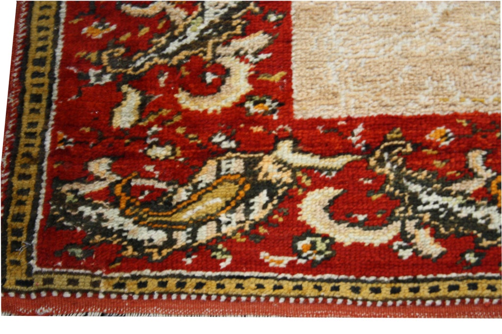 Ancien tapis turc Oushak,  L'Elegance Timeless rencontre le charme nostalgique en vente 3