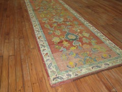 Antique Turkish Oushak Runner