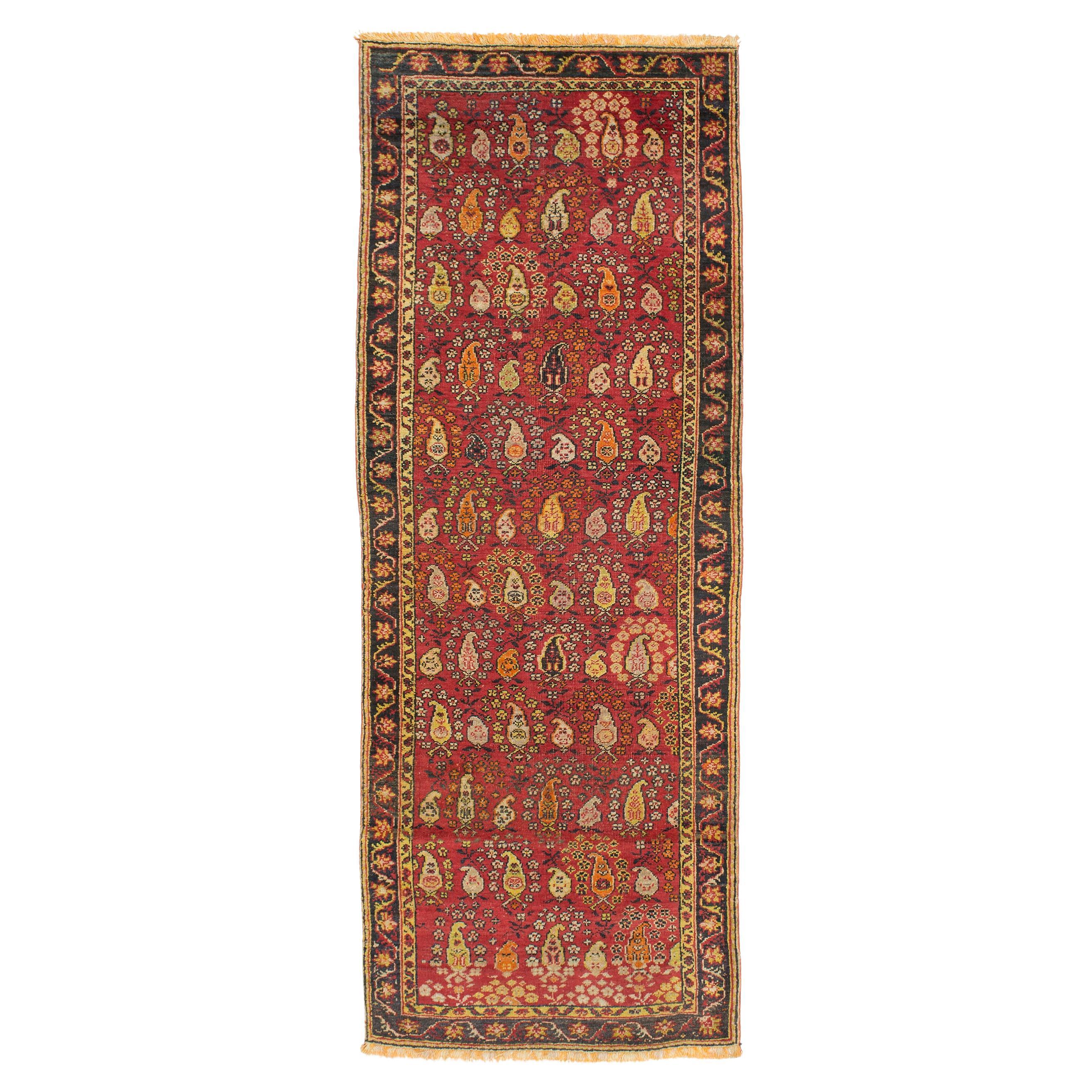 Antique Turkish Oushak Runner