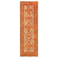 Tappeto antico turco Oushak Runner. Dimensioni: 4 ft 6 in x 14 ft