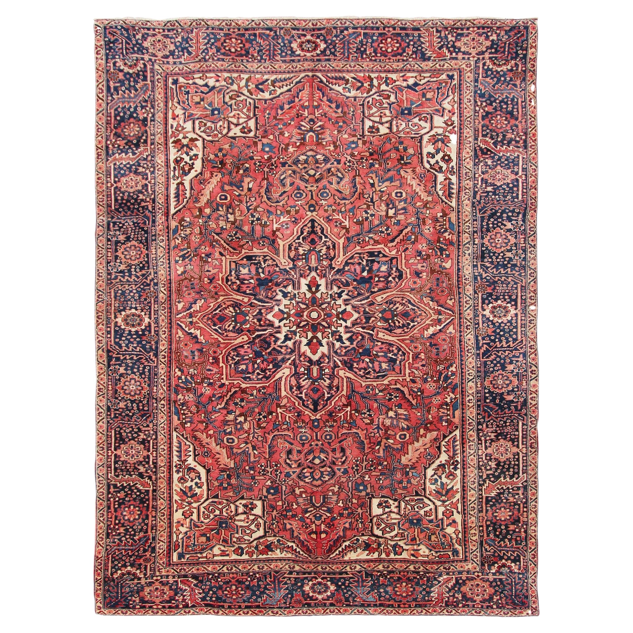 10x13 Antique Turkish Oushak Rug 297x399 cm c.1900 G