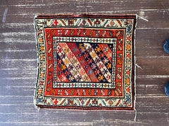 Antique  Turkish Oushak Yastik Anatolian Rug, Unusual