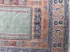 Antique Turkish Panderma 19th Century Prayer Rug