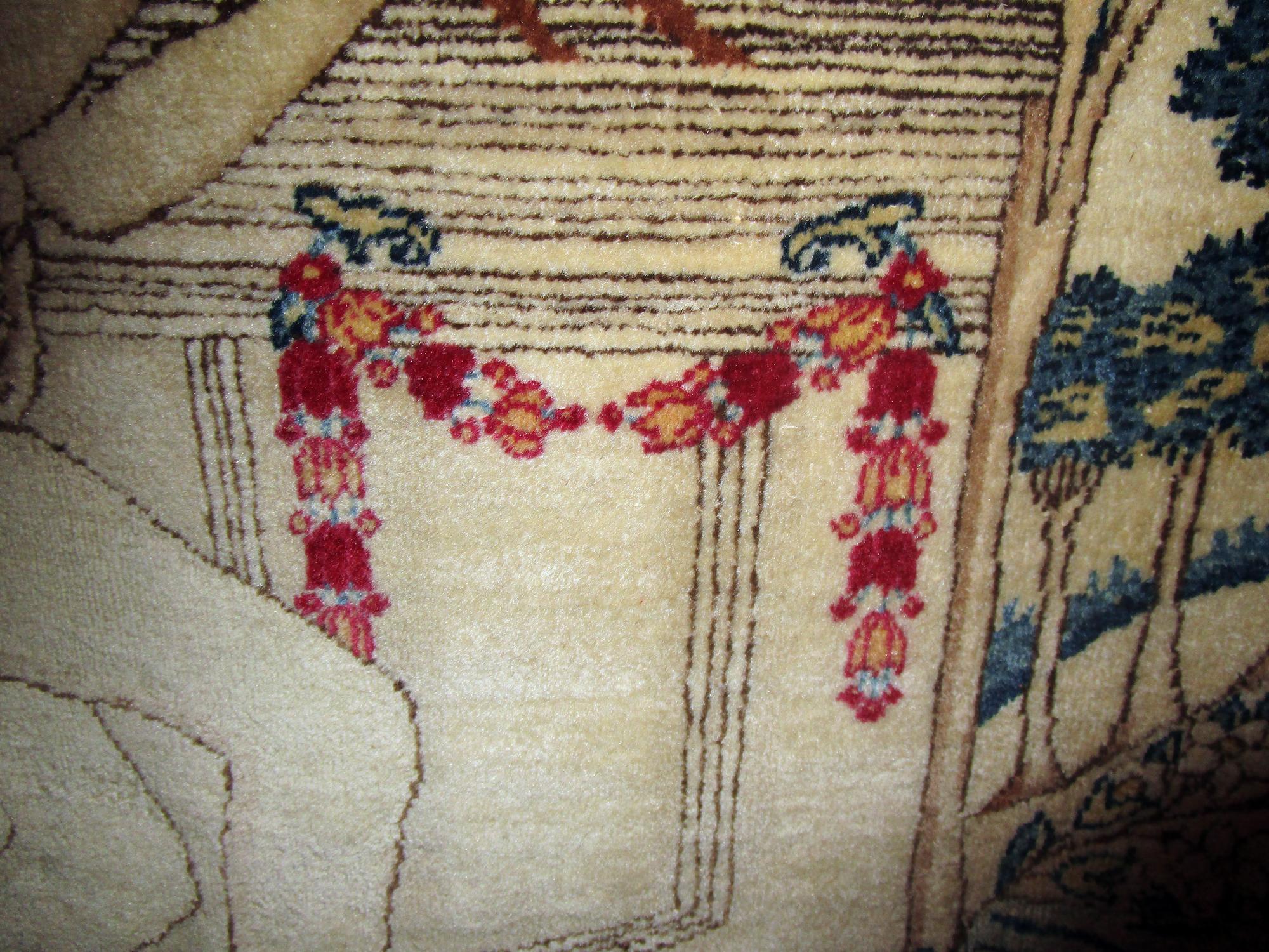 Antiker türkischer malerischer Erinnerungs-Teppich im Angebot 5