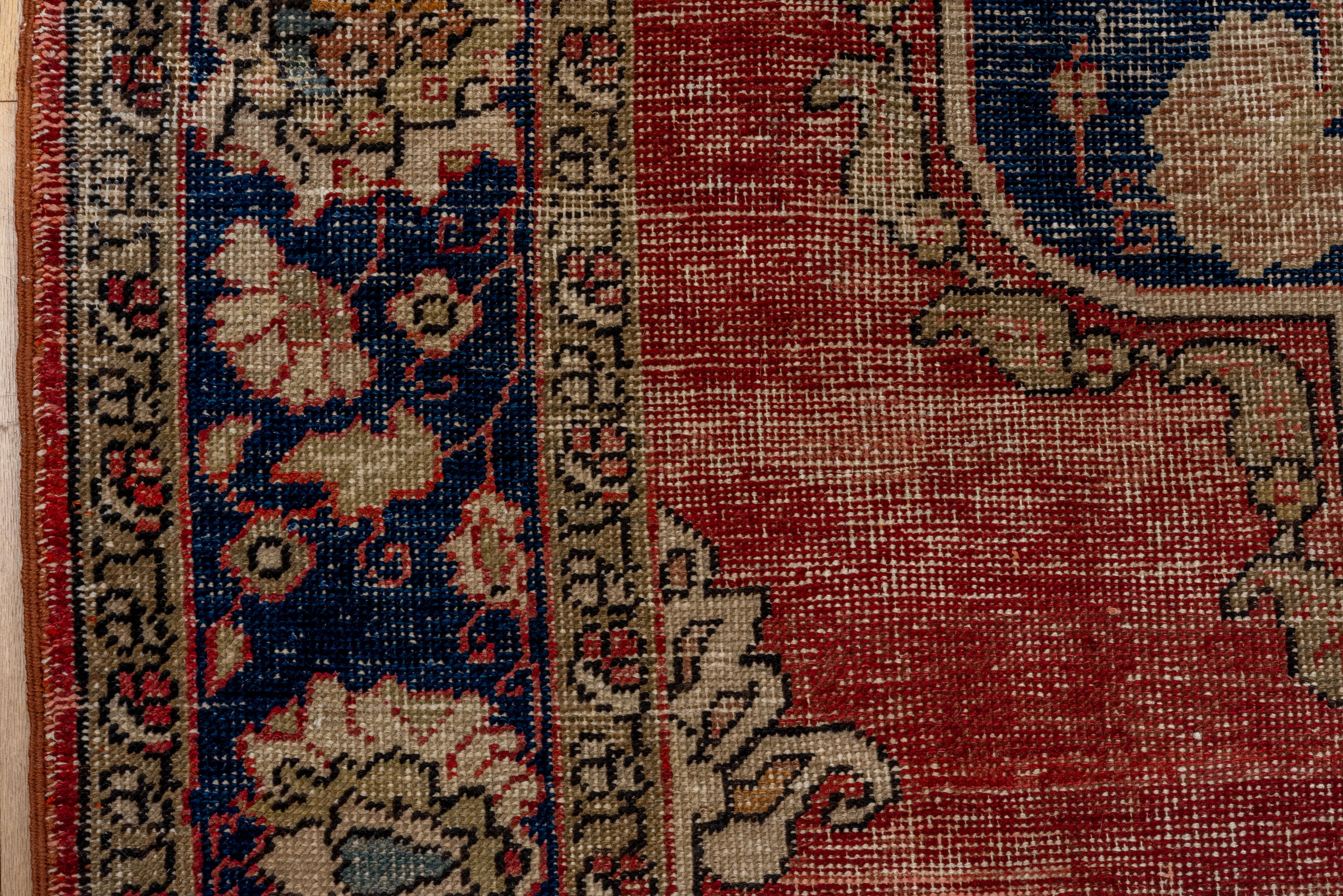 Wool Antique Turkish Rug 1950s For Sale