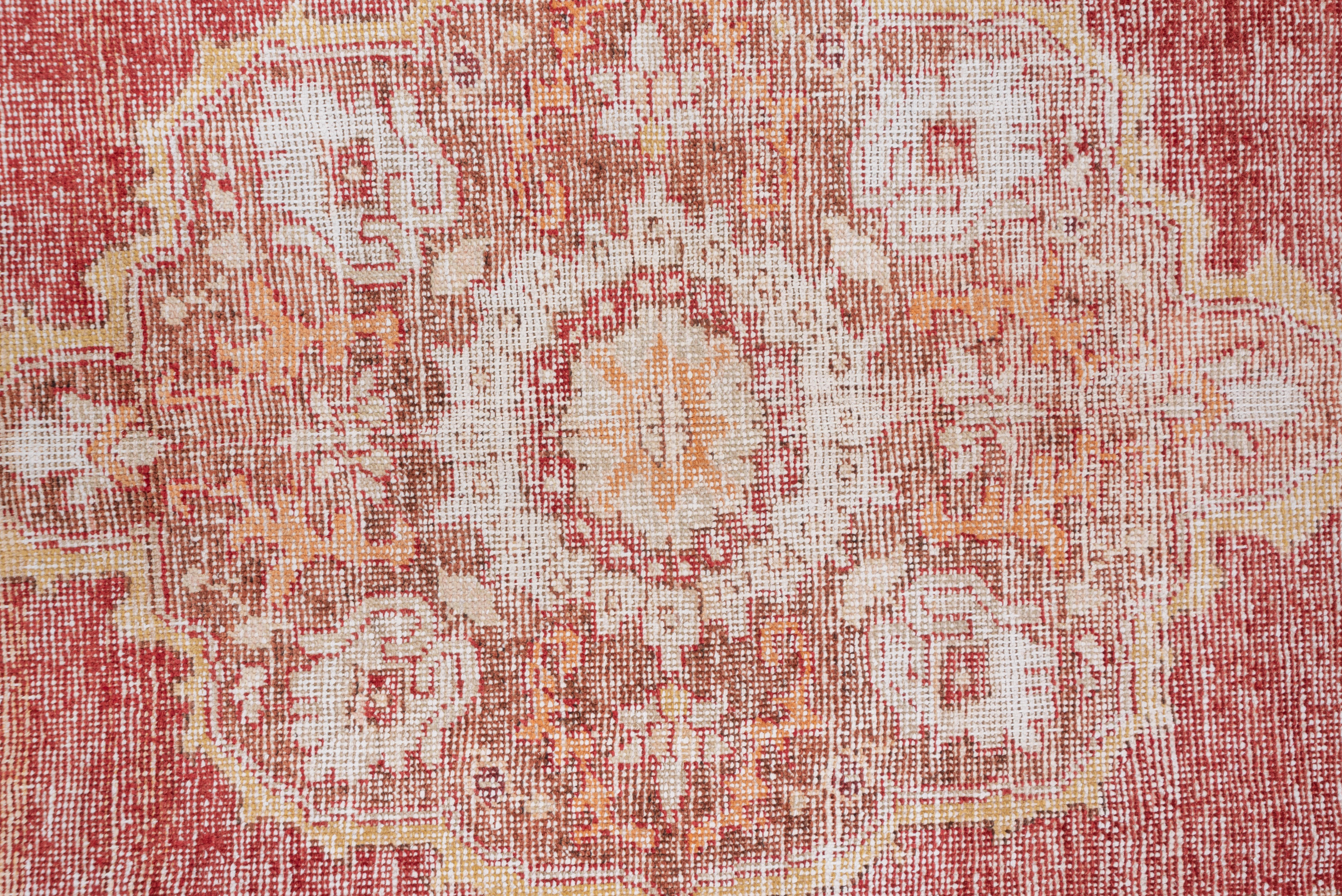 Antique Turkish Oushak Rug For Sale 2