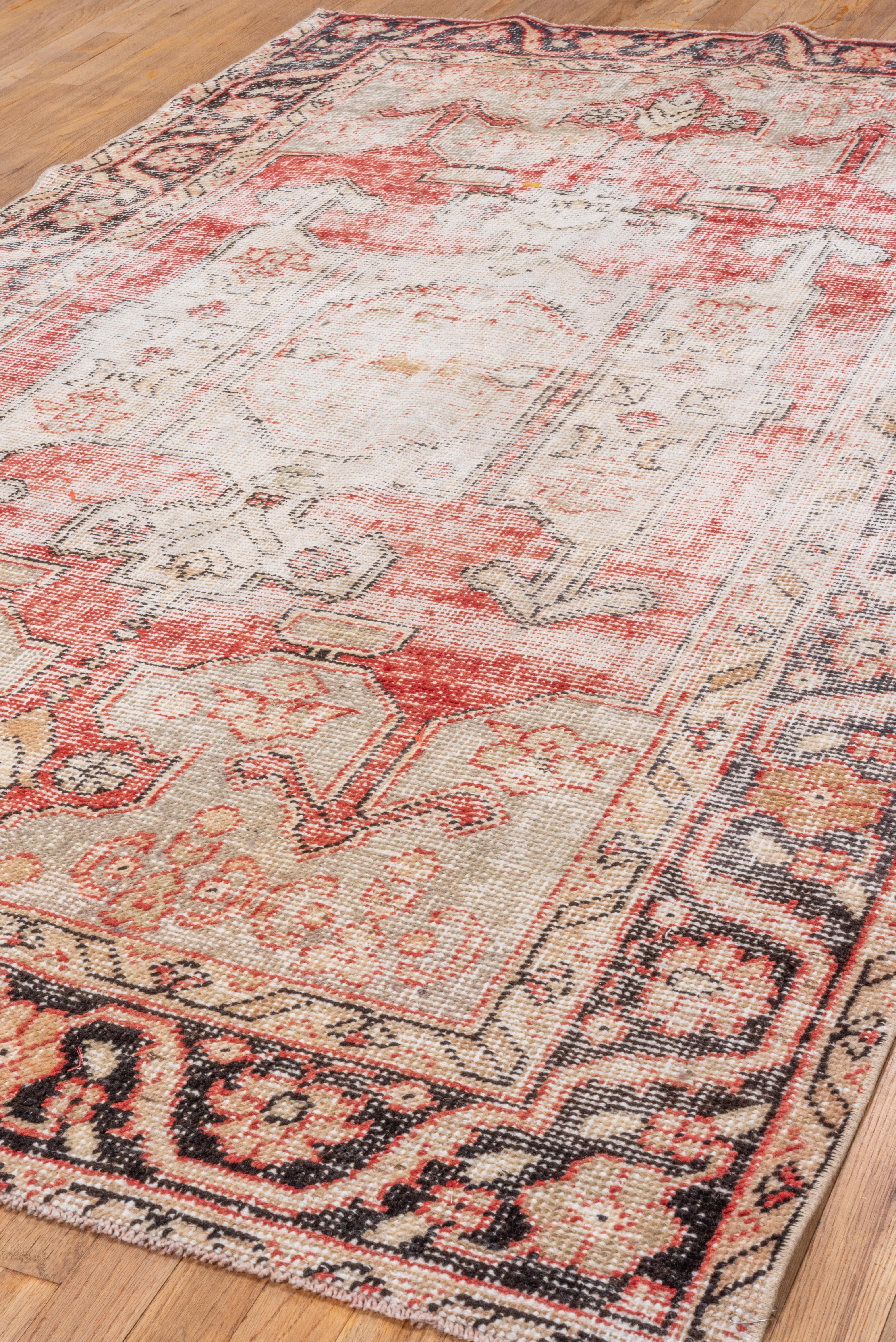 Antique Turkish Oushak Rug For Sale 2