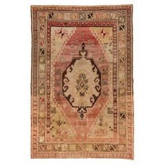 Antique Turkish Rug 1950s