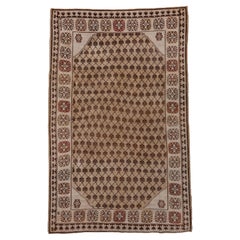 Retro Turkish Rug 1950s