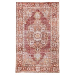 Retro Turkish Oushak Rug