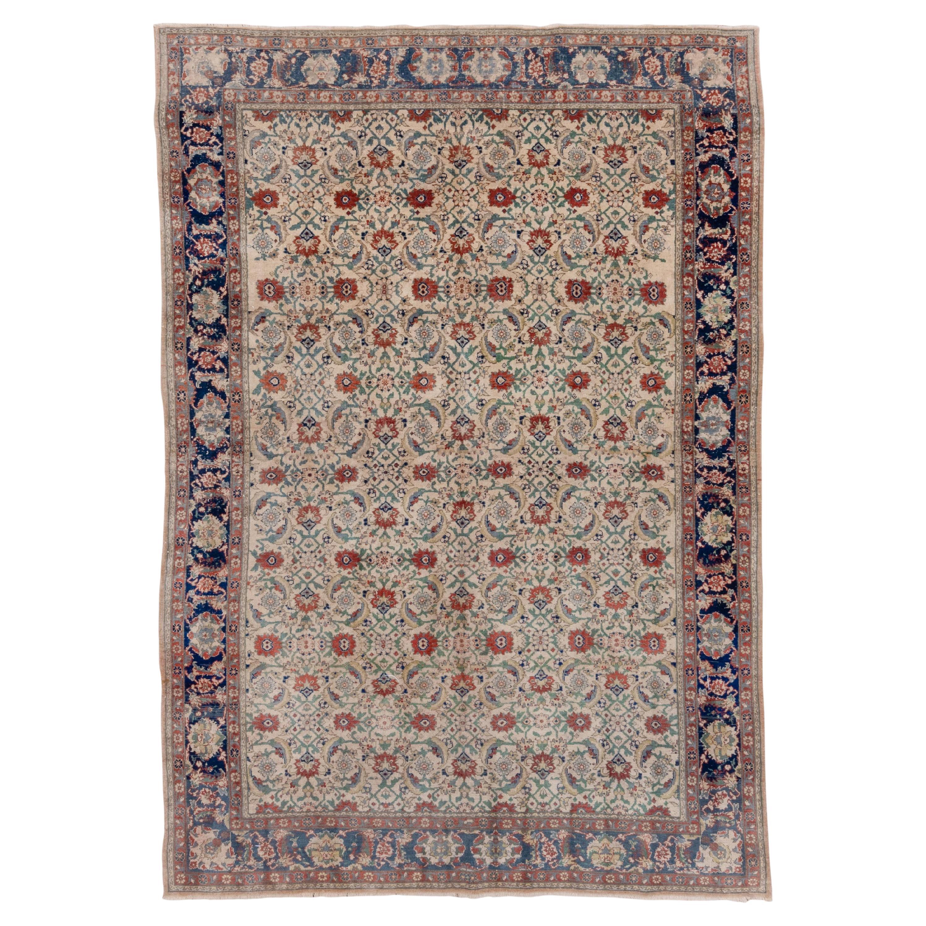Antique Turkish Sivas Rug 1950s