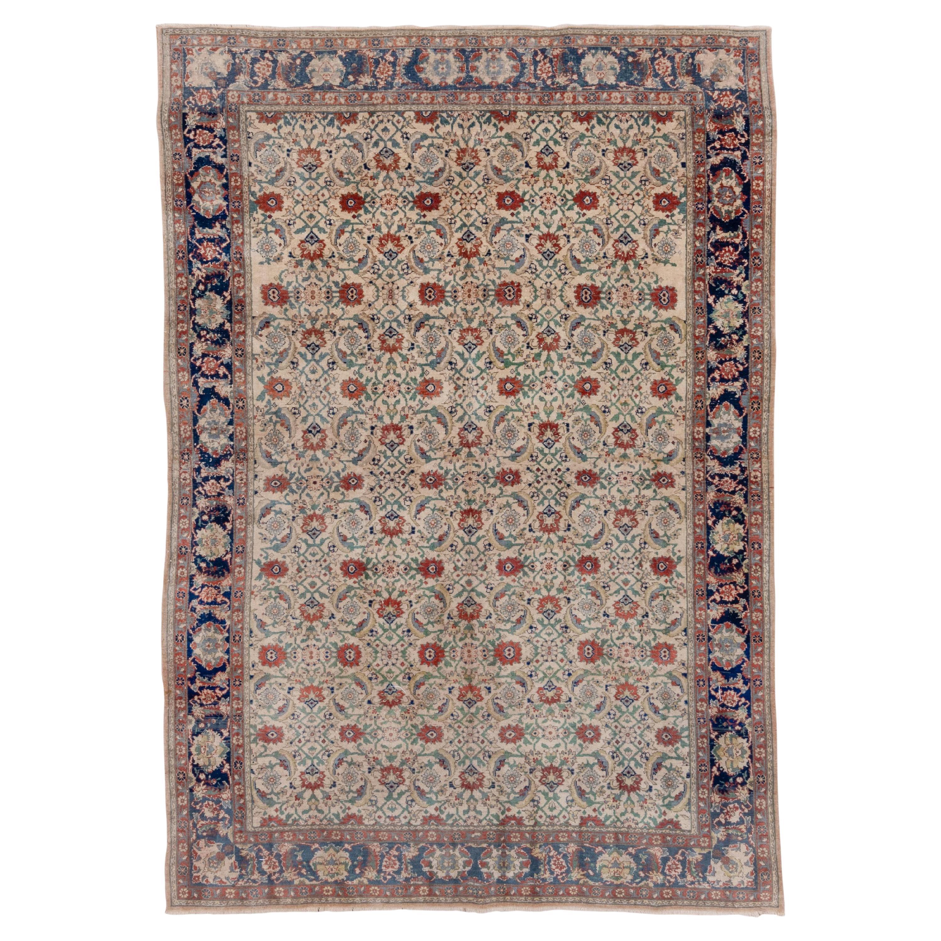 Antique Turkish Sivas Rug 1950s For Sale