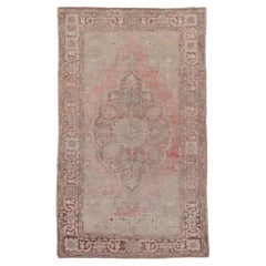 Antique Turkish Oushak Rug