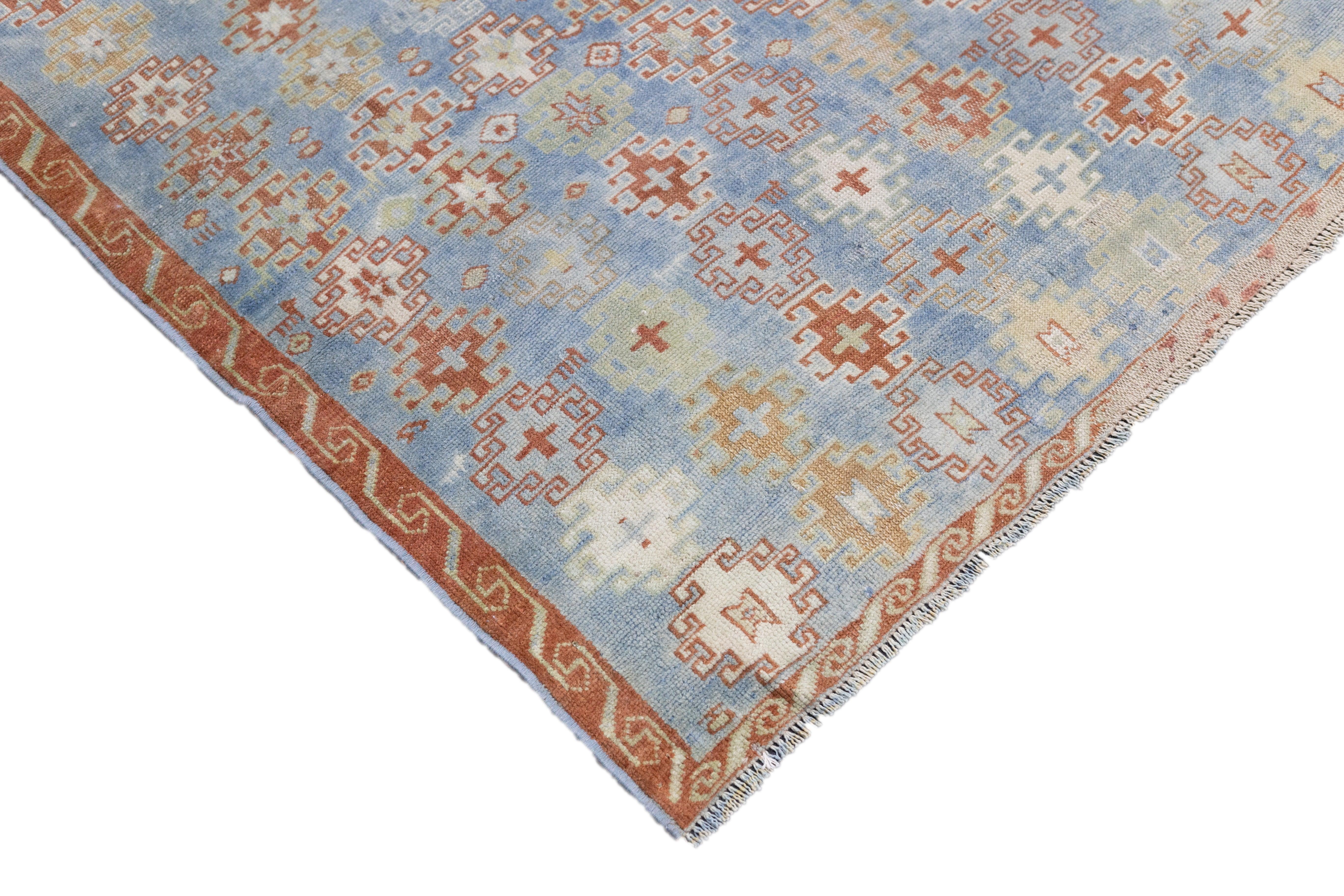 Turco Tappeto turco antico 3'3'' x 4'9'' in vendita