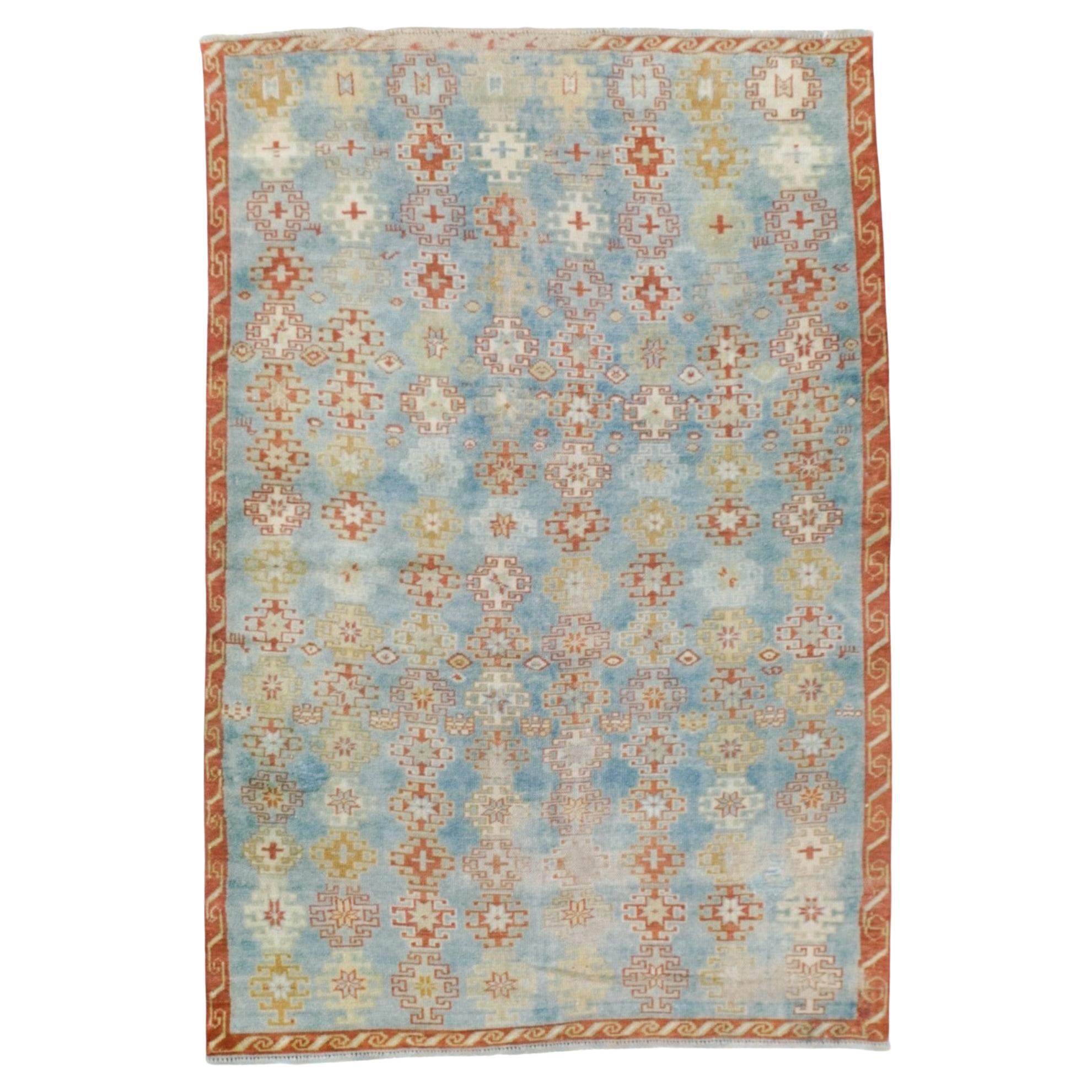 Antique Turkish Rug 3'3'' x 4'9''