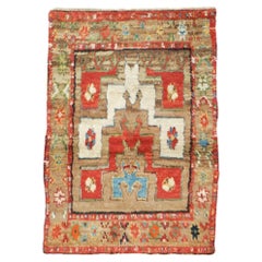 Antique Turkish Rug 3'6'' x 4'11''