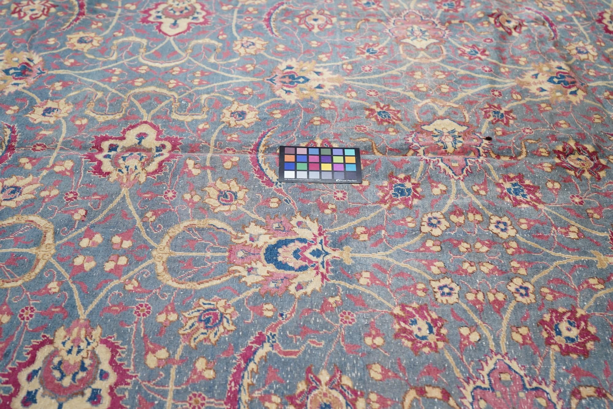 Antiker türkischer Teppich 8'9'' x 11' im Angebot 4
