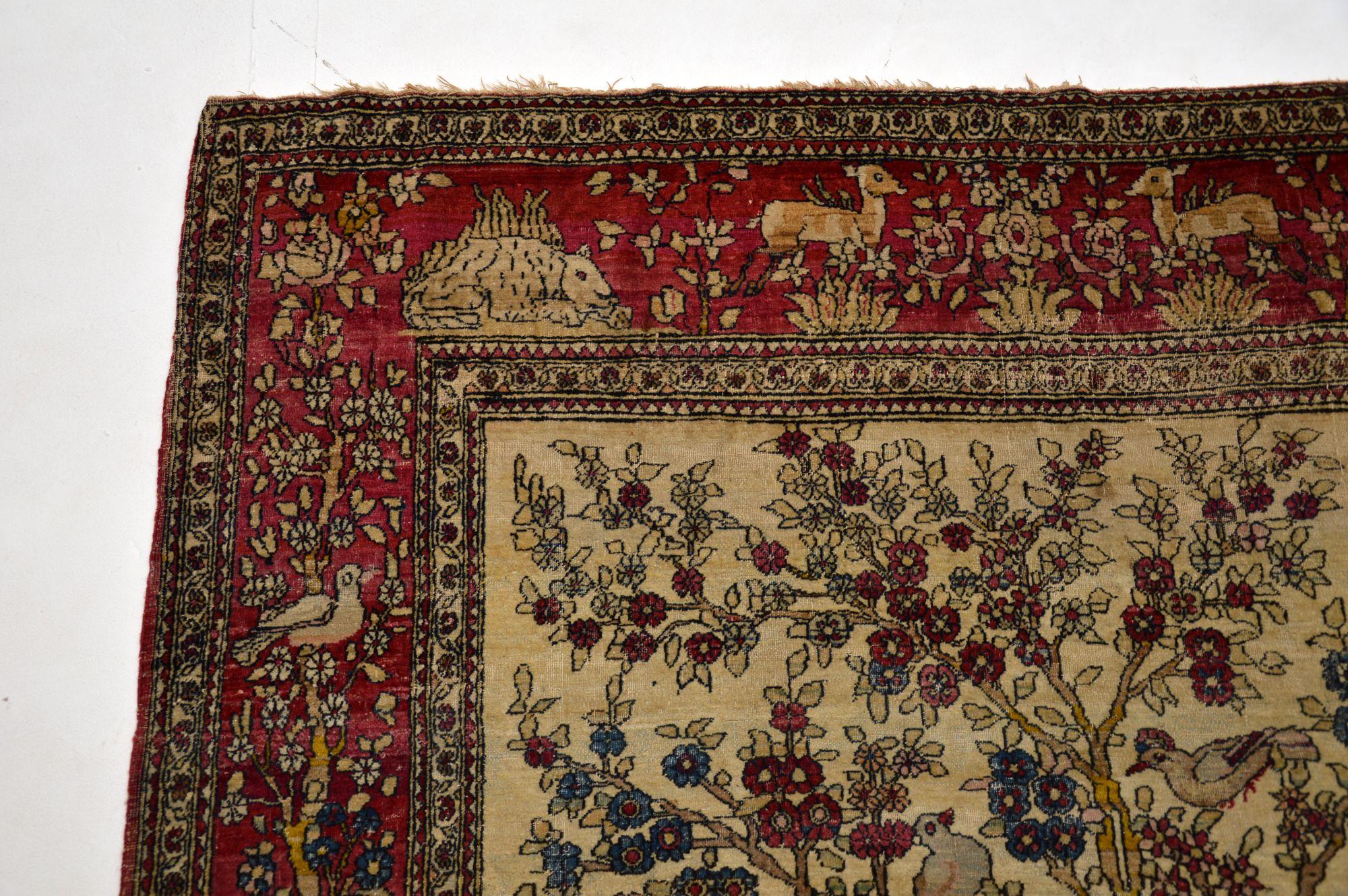Late 19th Century Antique Turkish Rug For Sale