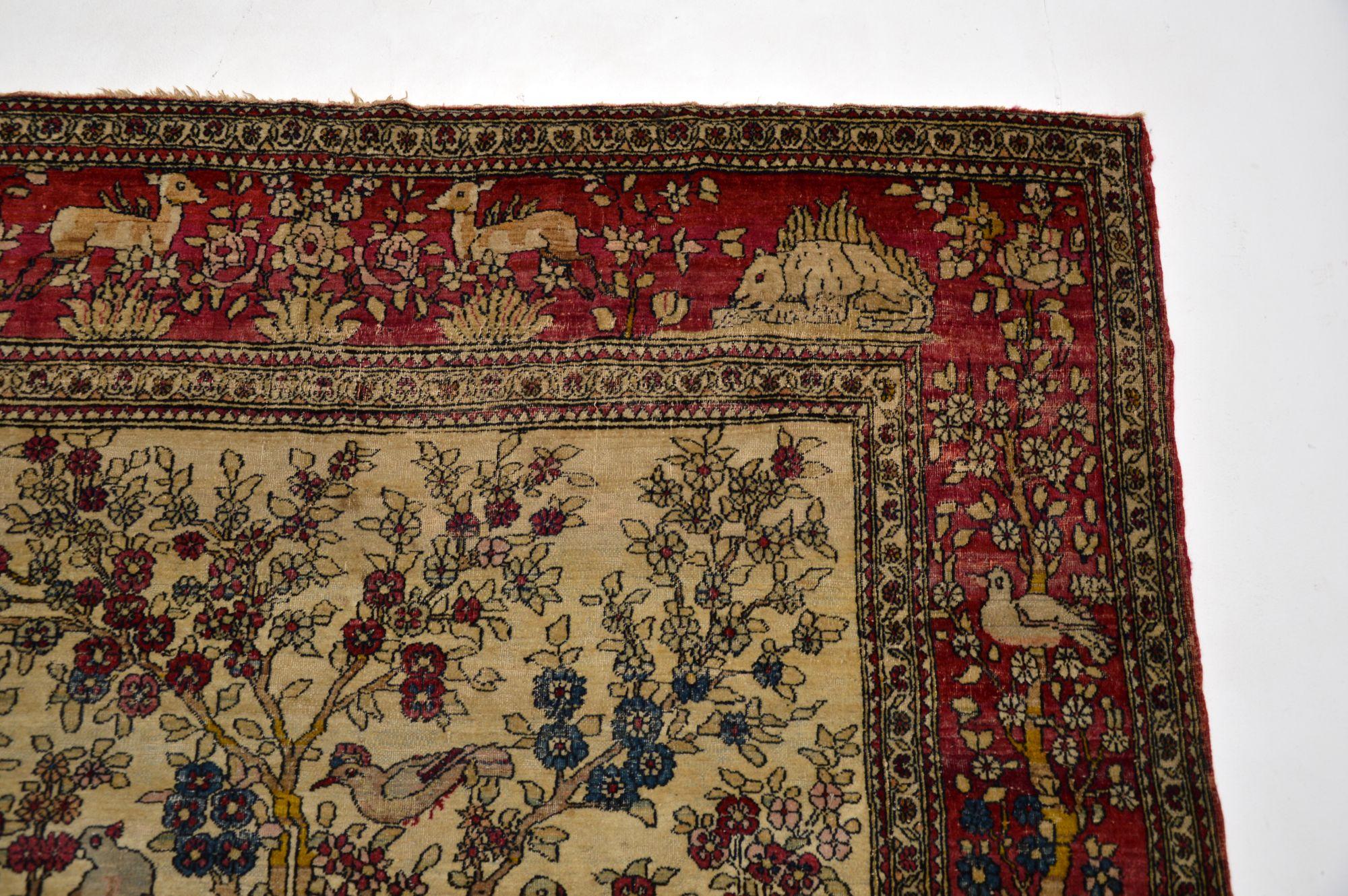 Textile Antique Turkish Rug For Sale