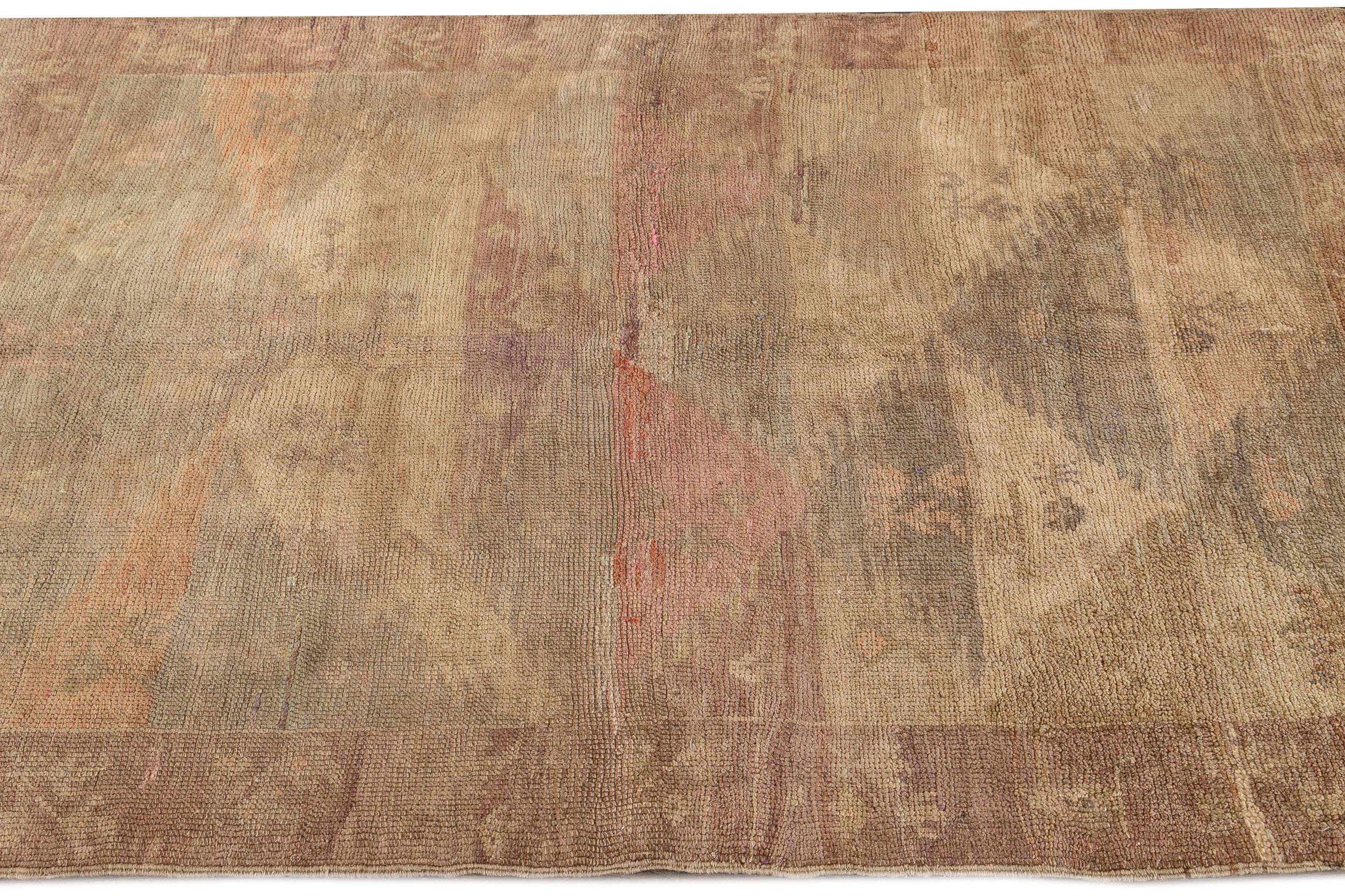 Wool Antique Turkish Rug For Sale