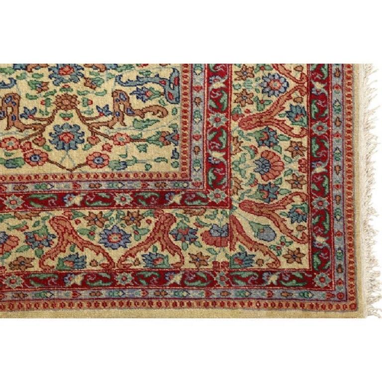 Antiker türkischer Teppich - Größe: 8'5x6'5 (Handgeknüpft) im Angebot