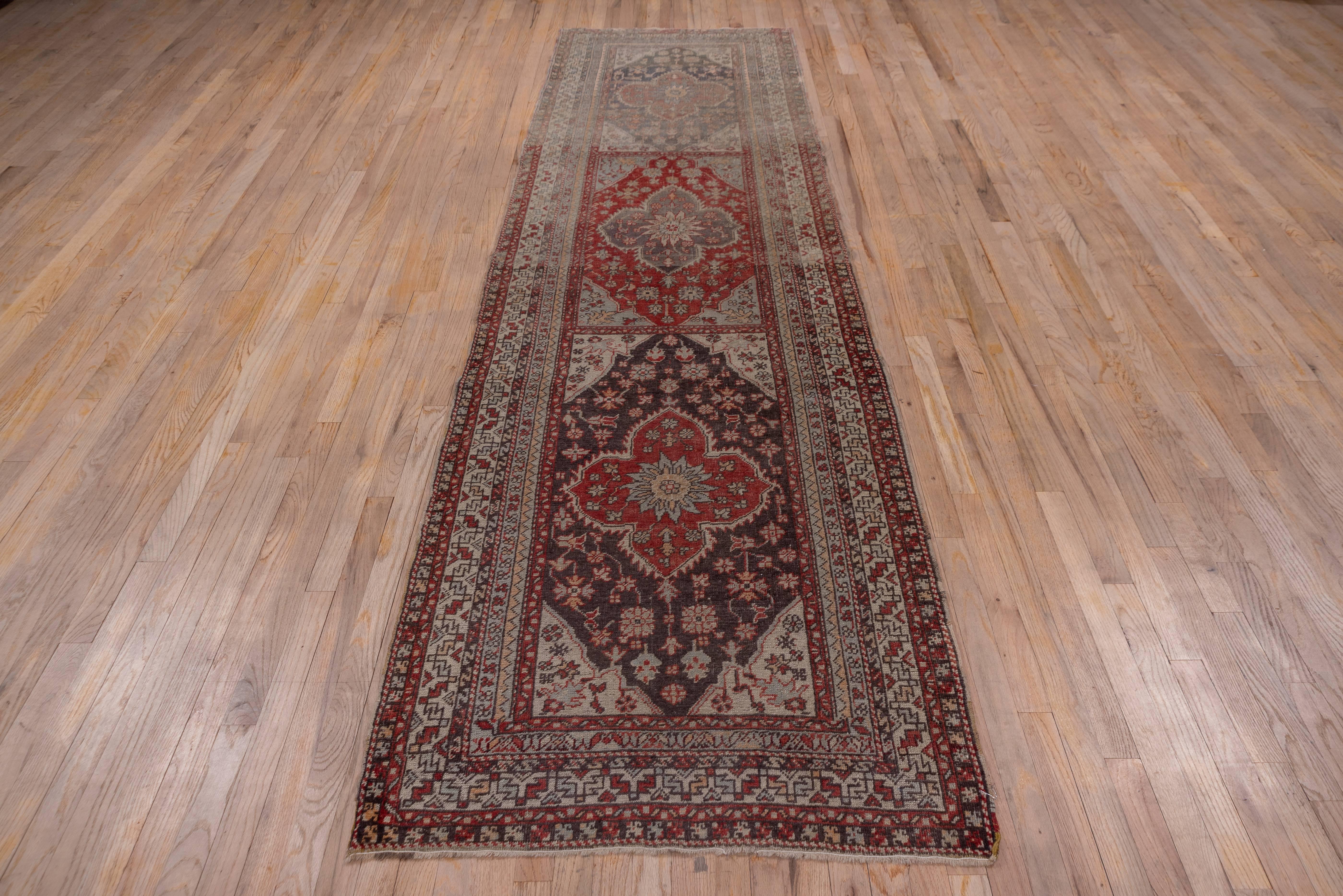 Antique Turkish Runner In Excellent Condition For Sale In New York, NY