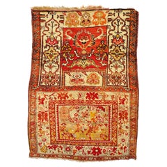Antique Turkish Sampler or "Wagireh" Rug, c. 1900's