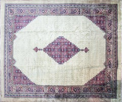 Antique Turkish Serab Design Carpet
