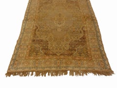Antique Turkish Silk Kaysari Rug